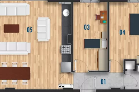 Продажа квартиры  в Мугле, Турция 2+1, 85м2, №189415 – фото 18