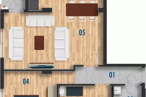 Apartment for sale  in Mugla, Turkey, 2 bedrooms, 85m2, No. 189417 – photo 18