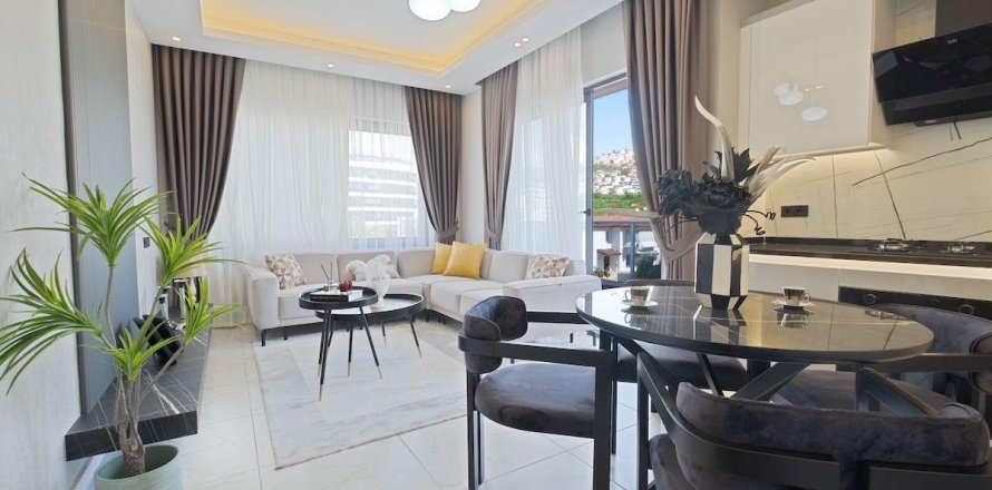1+1 Leilighet  i Alanya, Antalya, Tyrkia Nr. 189336