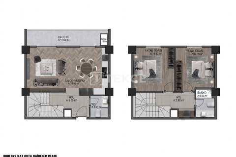 Apartment for sale in Bursa, Turkey, 2 bedrooms, 110m2, No. 192759 – photo 18