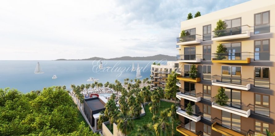Daire  1+1  Bodrum, Muğla, Türkiye №179307