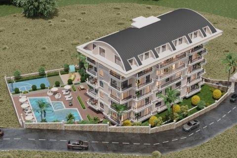 Lägenhet  i Tosmur, Alanya, Antalya, Turkiet Nr. 192268 - 5