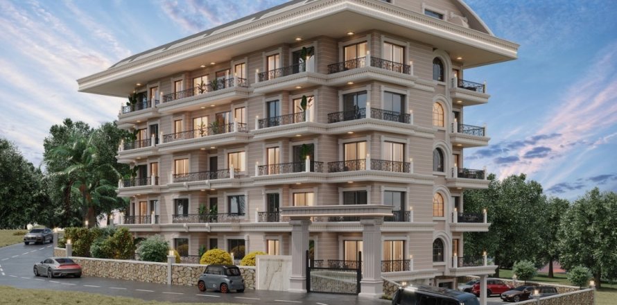 Lägenhet  i Tosmur, Alanya, Antalya, Turkiet Nr. 192268