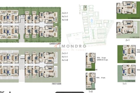 Apartment for sale  in Northern Cyprus, 3 bedrooms, 113m2, No. 192256 – photo 14