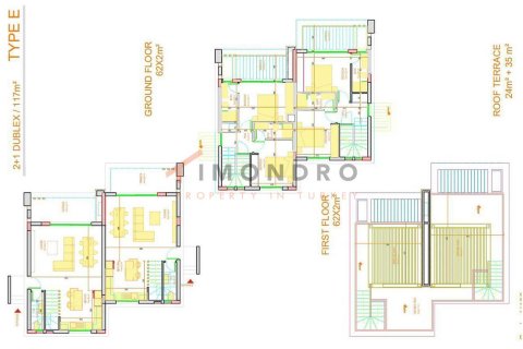 2+1 Villa  i Bahceli, Girne,  Nr. 192255 - 19