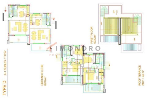 2+1 Villa  i Bahceli, Girne,  Nr. 192255 - 18