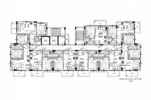 Продажа квартиры  в Махмутларе, Анталье, Турция 1+1, 48м2, №43249 – фото 9