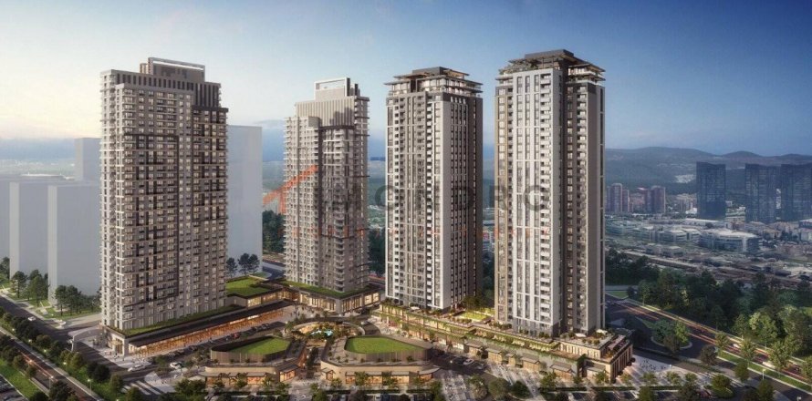 4+1 Lejlighed  i Umraniye, Istanbul, Tyrkiet Nr. 193101