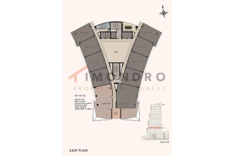 Продажа квартиры  в Умрание, Стамбуле, Турция 1+1, 85м2, №193100 – фото 18
