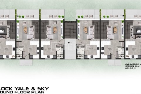 1+1 Lejlighed i Famagusta, Nr. 178383 - 24