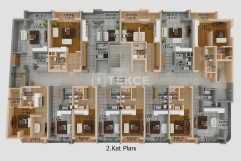 Продажа квартиры  в Ялове, Турция 1+1, 120м2, №187129 – фото 21