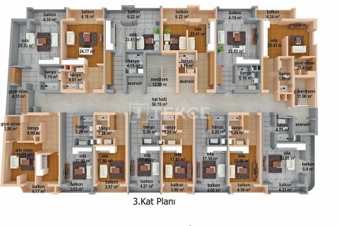 Продажа квартиры  в Ялове, Турция 1+1, 120м2, №187129 – фото 22