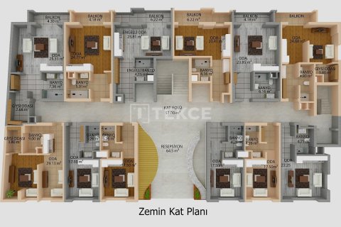 Продажа квартиры  в Ялове, Турция 1+1, 120м2, №187129 – фото 19