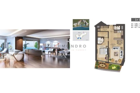 Apartment for sale  in Bakırköy, Istanbul, Turkey, 1 bedroom, 88m2, No. 168098 – photo 21