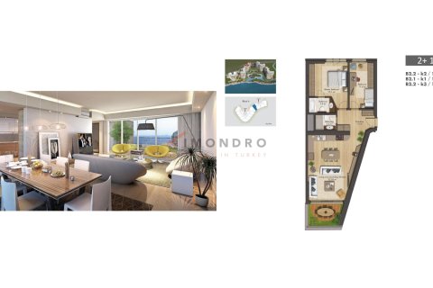 Apartment for sale  in Bakırköy, Istanbul, Turkey, 1 bedroom, 88m2, No. 168098 – photo 23