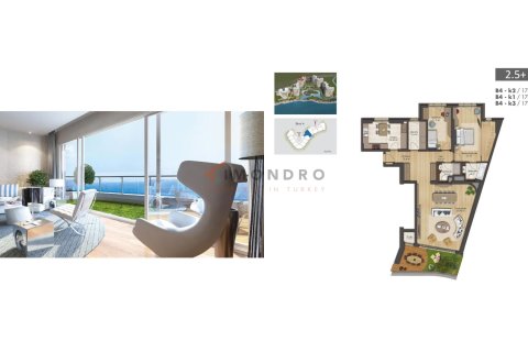 Apartment for sale  in Bakırköy, Istanbul, Turkey, 1 bedroom, 88m2, No. 168098 – photo 25