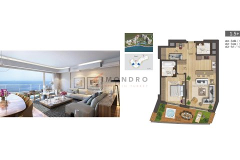 Apartment for sale  in Bakırköy, Istanbul, Turkey, 1 bedroom, 88m2, No. 168098 – photo 22