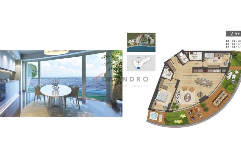 Apartment for sale  in Bakırköy, Istanbul, Turkey, 1 bedroom, 88m2, No. 168098 – photo 27