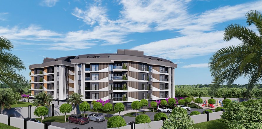 آپارتمان در Alanya ، ترکیه 1 خوابه ، 50 متر مربع. شماره 211549