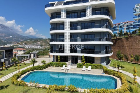 3+1 Takleilighet  i Alanya, Antalya, Tyrkia Nr. 43968
