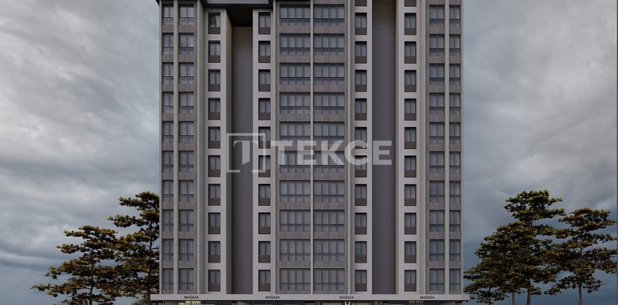 Квартира  3+1 в Стамбуле, Турция №185488