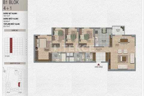 Продажа квартиры  в Пендике, Стамбуле, Турция 3+1, 133м2, №185490 – фото 9