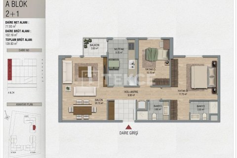 Продажа квартиры  в Пендике, Стамбуле, Турция 3+1, 133м2, №185490 – фото 10