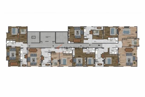 1+1 Lejlighed  i Küçükçekmece, Istanbul, Tyrkiet Nr. 194159 - 12