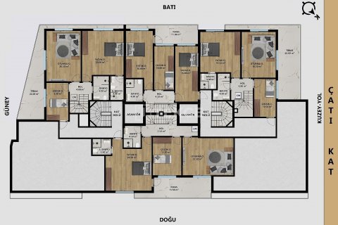Продажа пентхауса  в Анталье, Турция 4+1, 190м2, №194363 – фото 8