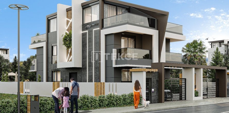 Вилла  5+1 в Анталье, Турция №194356