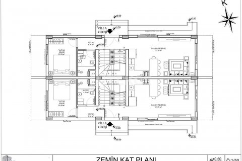 Продажа виллы  в Анталье, Турция 5+1, 210м2, №194356 – фото 25