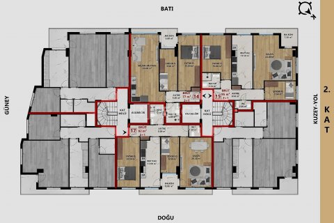 Dubleks daire  3+1  Antalya, Türkiye №194362 - 9
