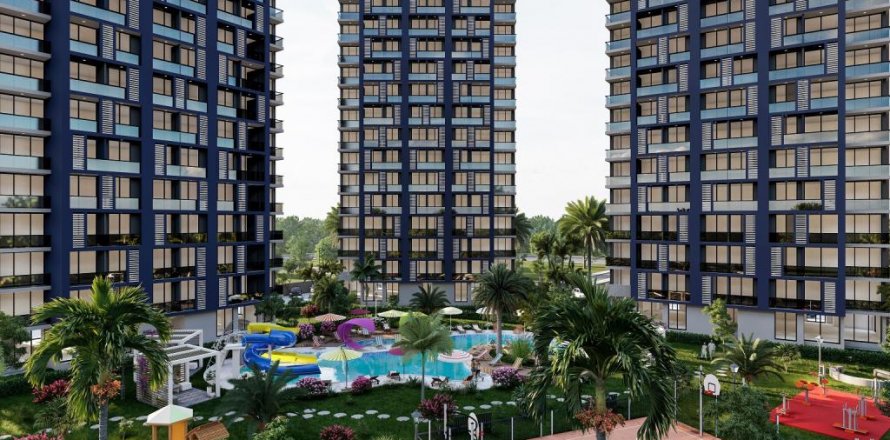 Квартира  3-х ком. в Мерсине, Турция №185980