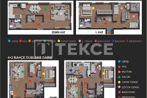 Продажа квартиры  в Анталье, Турция 4+2, 170м2, №189041 – фото 8
