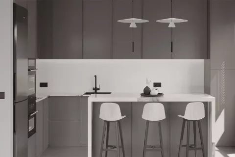 آپارتمان در  Kepez ، امارات متحده عربی 2 خوابه ، 113 متر مربع.  شماره 183050 - 28