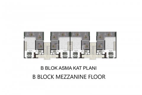 1+1 Penthäuser  in Girne,  Nr. 191654 - 29