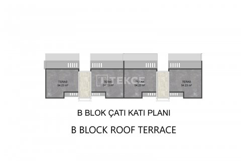 1+1 Penthäuser  in Girne,  Nr. 191654 - 30