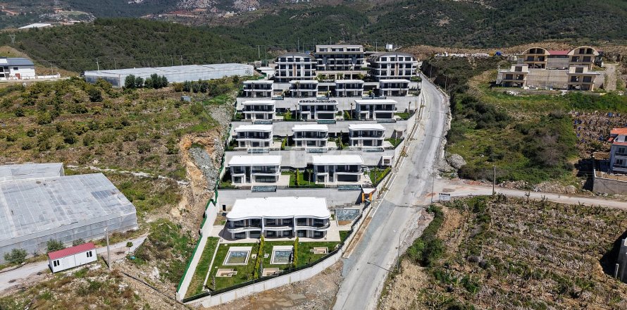 4+1 Villa  i Alanya, Antalya, Tyrkiet Nr. 191653