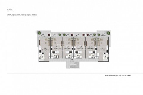 Penthouse  i Girne,  Nr. 194290 - 15