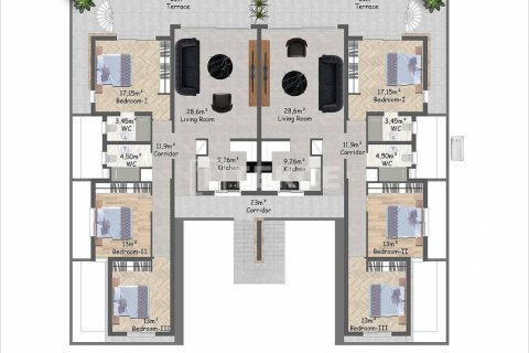 Penthouse  i Girne,  Nr. 194290 - 30