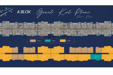 Продажа квартиры  в Пендике, Стамбуле, Турция 1+1, 64м2, №194296 – фото 24