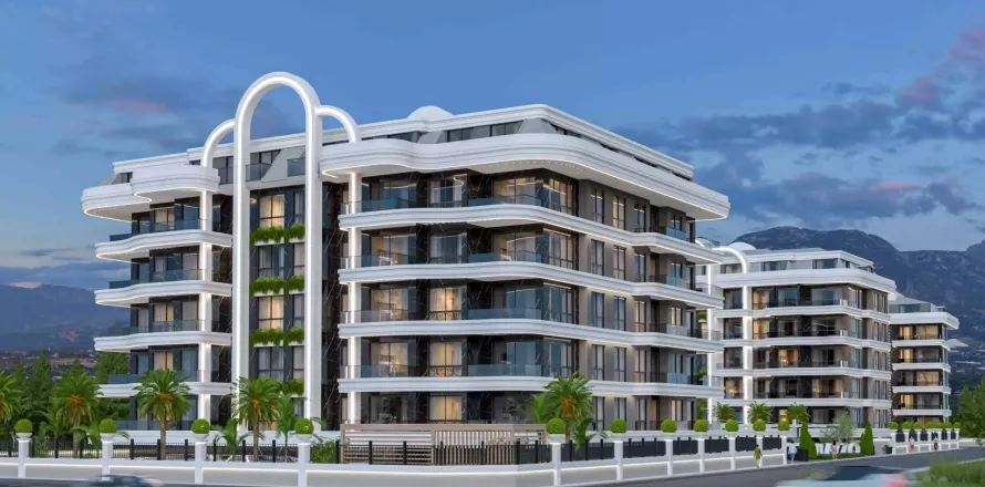 1+1 Leilighet  i Alanya, Antalya, Tyrkia Nr. 167942