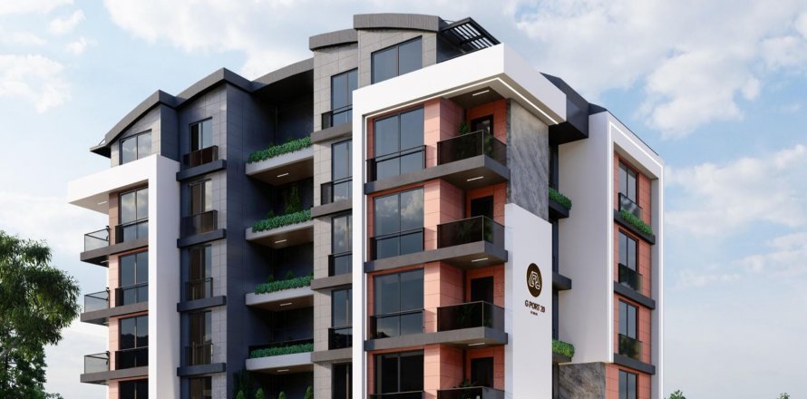 آپارتمان در  Antalya ، ترکیه 1 خوابه ، 50 متر مربع.  شماره 191614