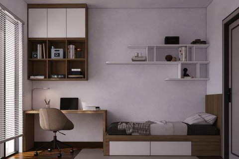 آپارتمان در  Antalya ، ترکیه 1 خوابه ، 50 متر مربع.  شماره 191614 - 4