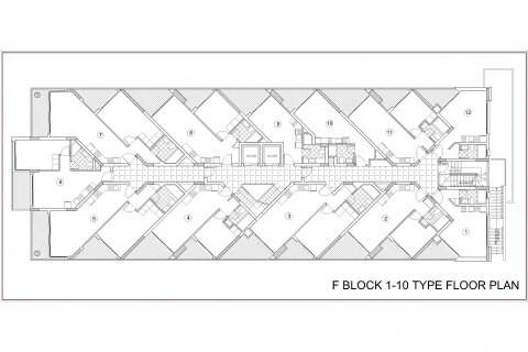 آپارتمان در  Guzelyurt ، ترکیه 61 متر مربع.  شماره 210754 - 28