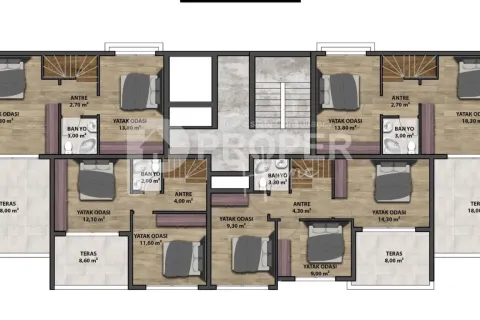 Daire Altıntaş, Antalya, Türkiye №180251 - 13