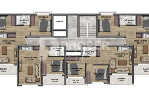 Daire Altıntaş, Antalya, Türkiye №180251 - 14