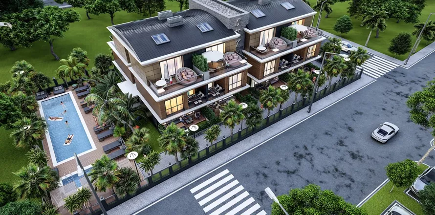 2+1 Lägenhet  i Mugla, Turkiet Nr. 183519