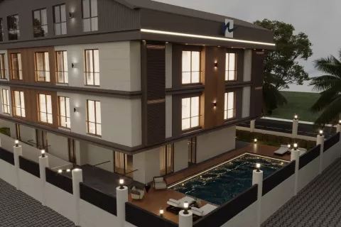 1+1 Lejlighed  i Mugla, Tyrkiet Nr. 189421 - 23