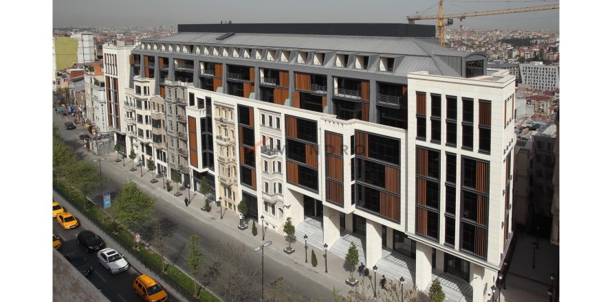 3+1 Leilighet  i Beyoglu, Istanbul, Tyrkia Nr. 177865